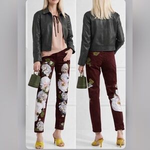 Shabby Chic Bohemian Floral Pants